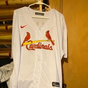 Yadier Molina white St. Louis cardinals Nike jersey custom XL adult brand new